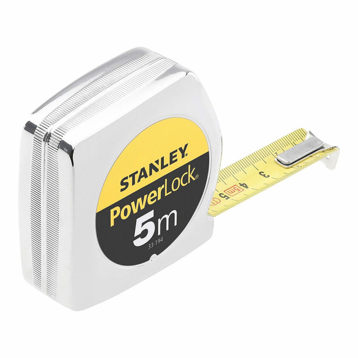 Tape measure Stanley Powerlock Classic Carbon steel (5 m x 19 mm)