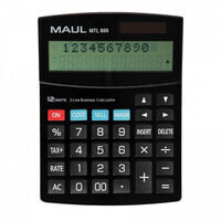 Jakob Maul GmbH MAUL MTL 800 - Desktop - Display - 12 digits - Battery - Black