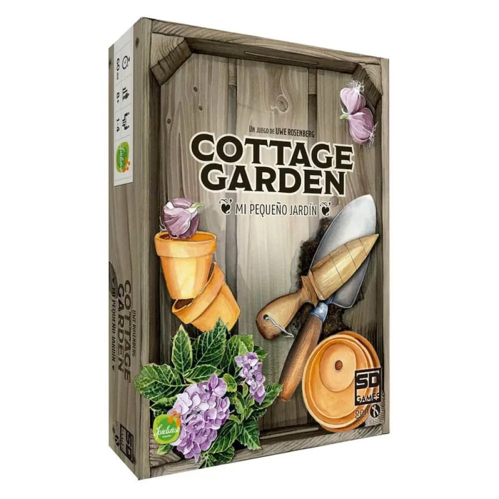 SD GAMES Cottage Garden My Little Garden Spanish Board Game