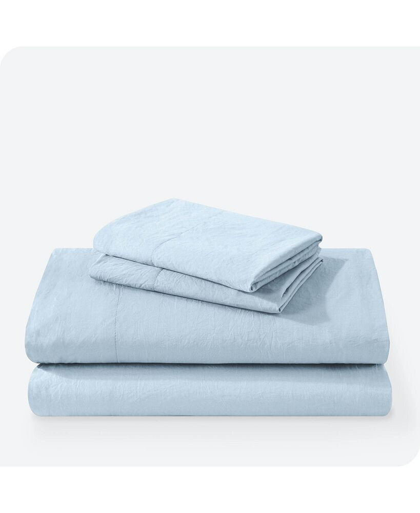 Bare Home ultra-Soft Sandwashed Microfiber Sheet Set King