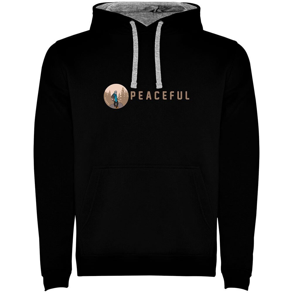 KRUSKIS Peaceful Two Colour Hoodie