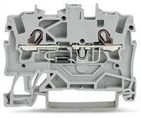 Wago 2001-1211/1000-410 клеммная коробка 2 Серый