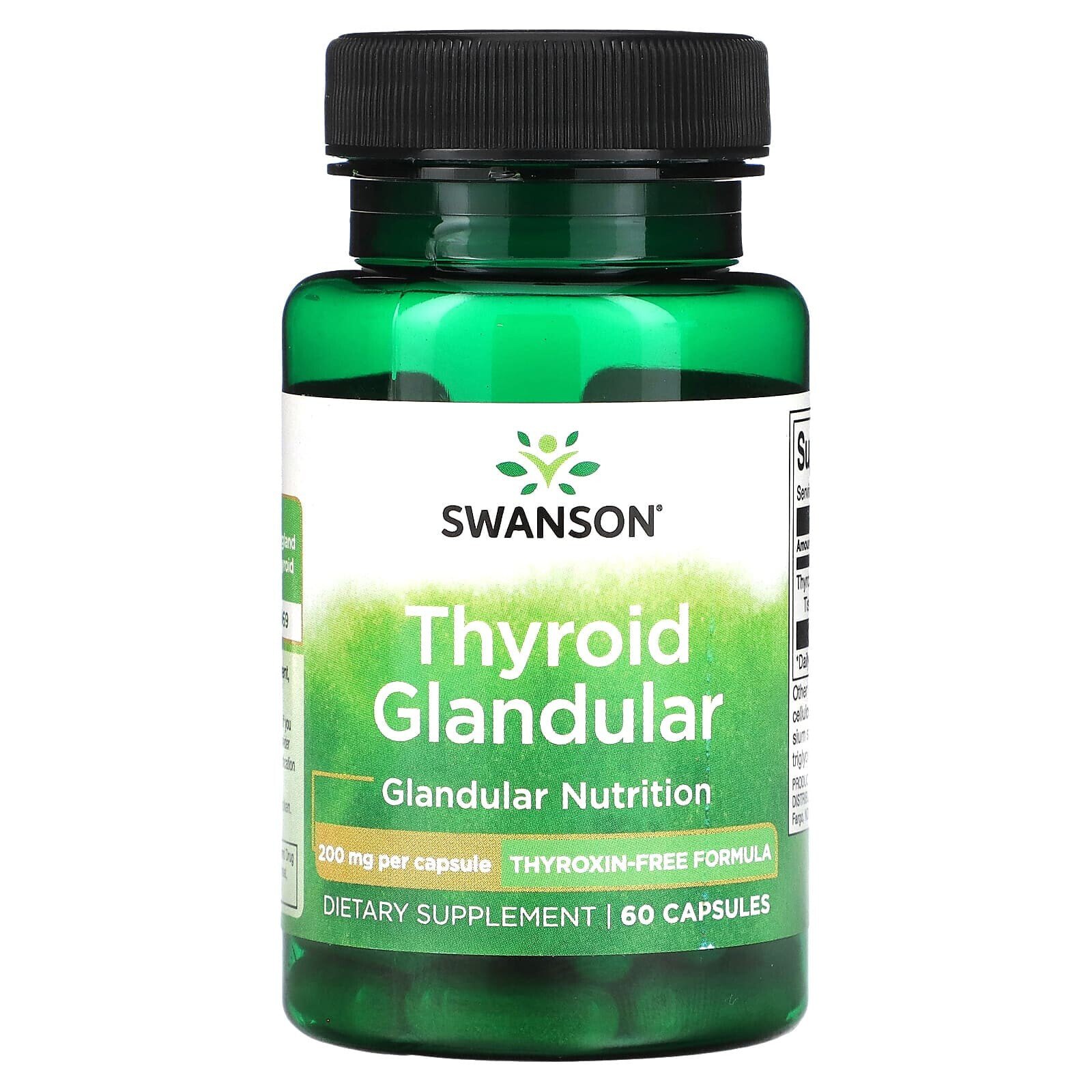 Thymus Glandular, 500 mg, 60 Capsules