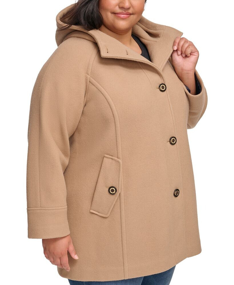 Tommy hilfiger plus on sale size womens coats