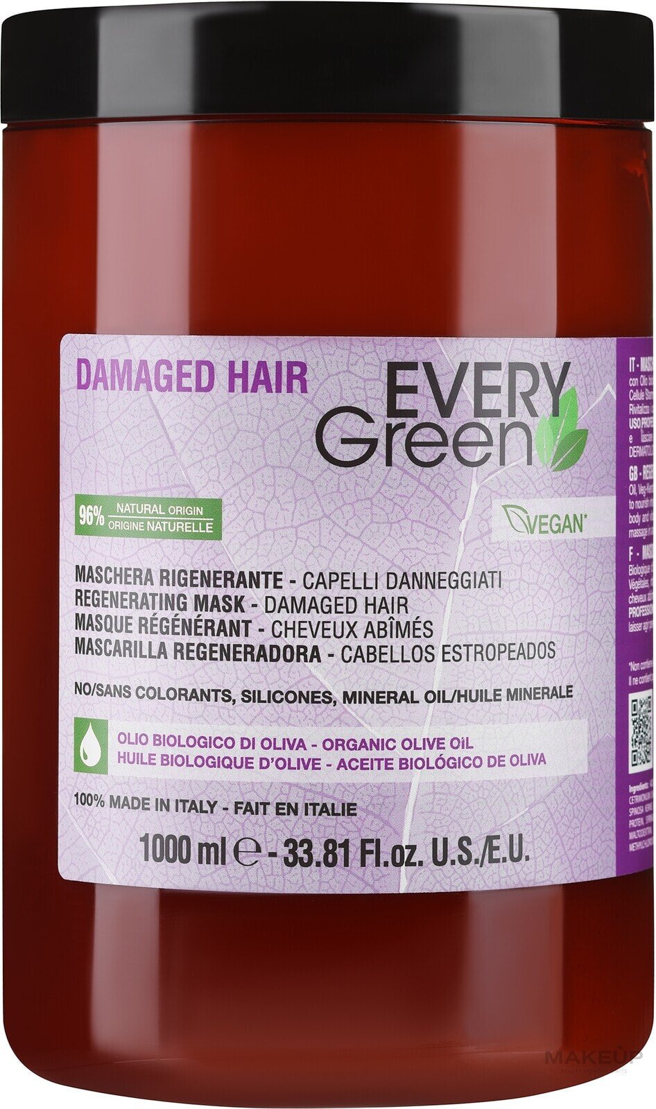 Regenerierende Haarmaske - EveryGreen Damaged Hair Mask