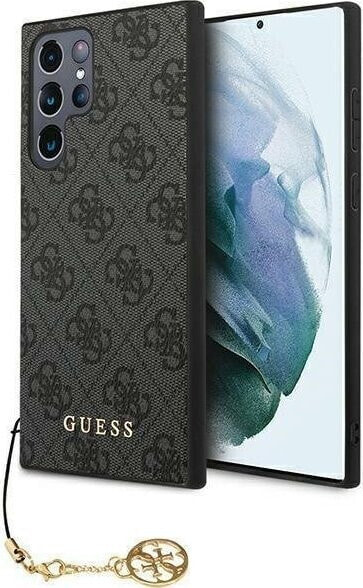 Guess Guess GUHCS24LGF4GGR S24 Ultra S928 czarny/black hardcase 4G Charms Collection