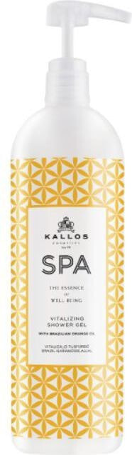 Средство для душа Kallos SPA Vitalizing Shower Gel Rewitalizujący balsam pod prysznic z olejkiem pomarańczowym 1000 ml