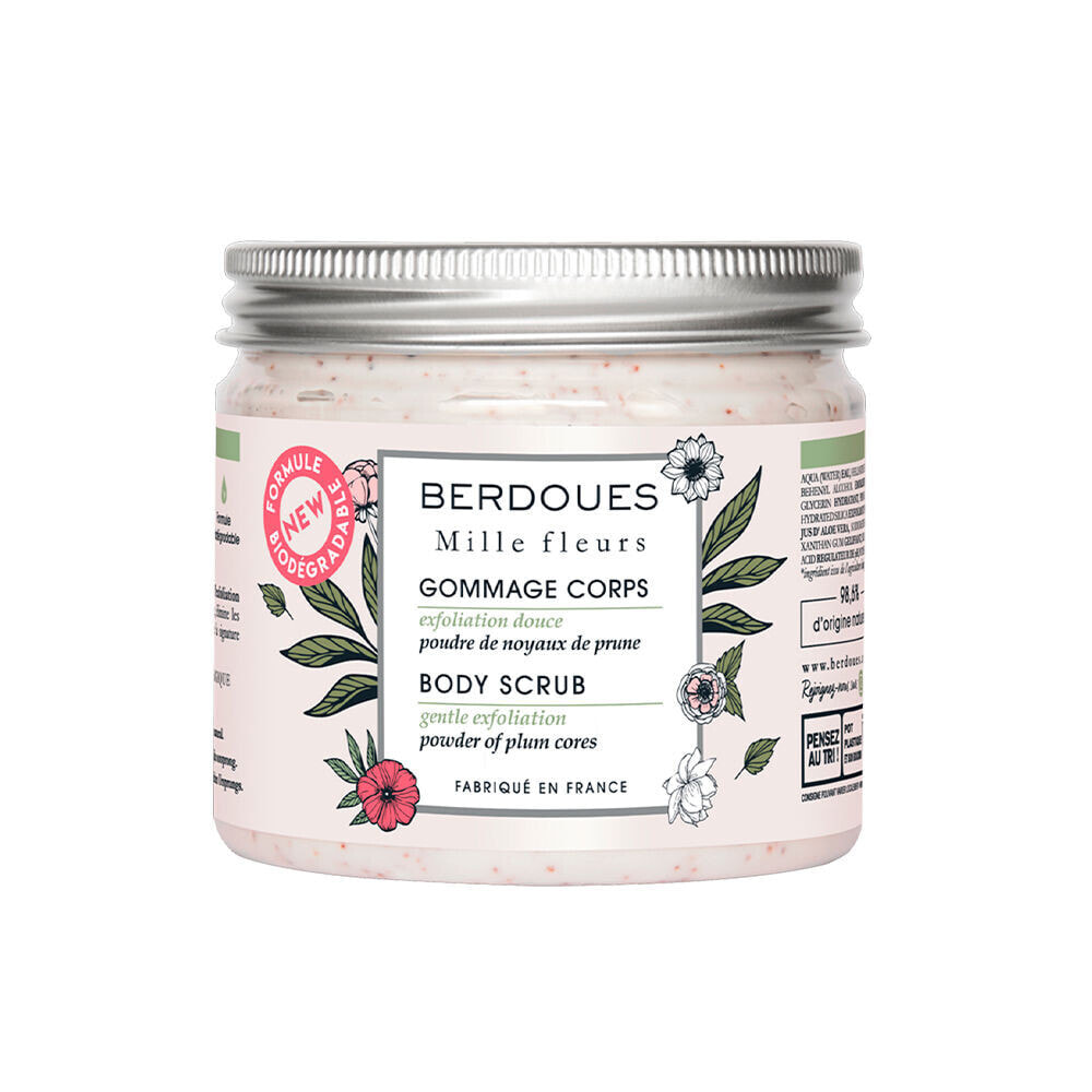 Berdoues Mille Fleurs Body Exfoliator Мягко отшелушивающий эксфолиант для тела 200 мл