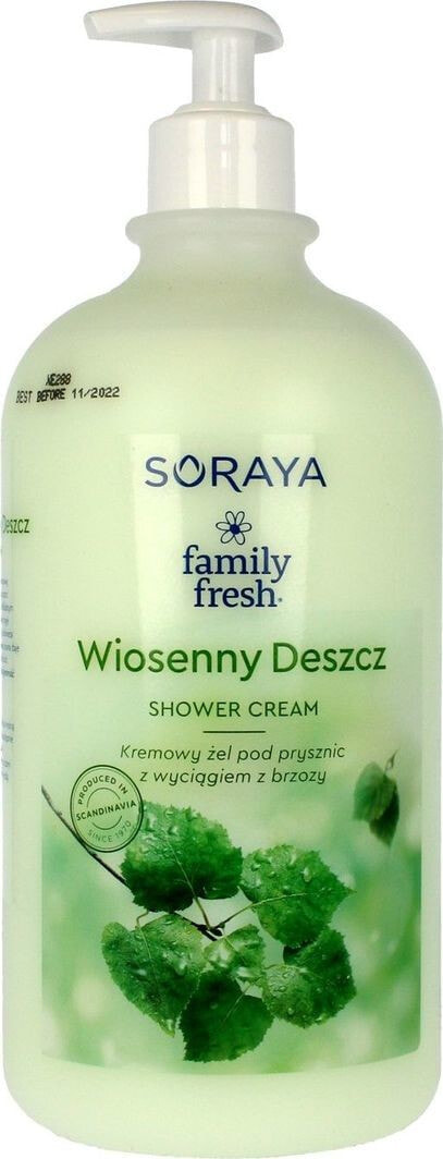 Средство для душа Soraya Żel pod Prysznic Kremowy Wiosenny Deszcz 1000 ml