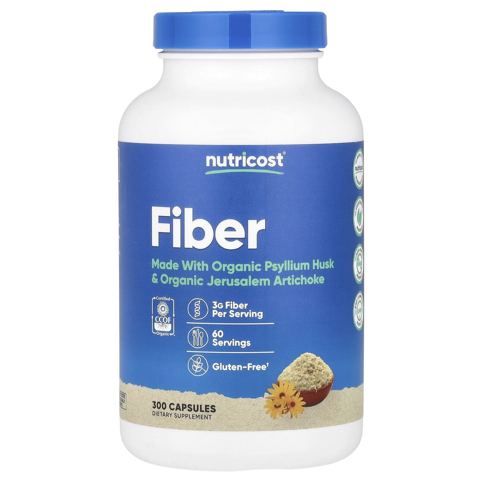 Fiber, 300 Capsules