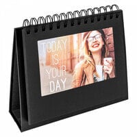 Walther Design SB015B - Cardboard - Black - Multi picture frame - 10 x 15 cm - Round - 200 mm