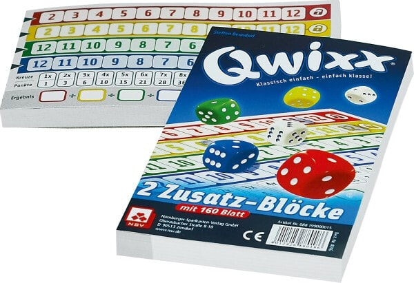 Qwixx - дополнительные блоки (2)