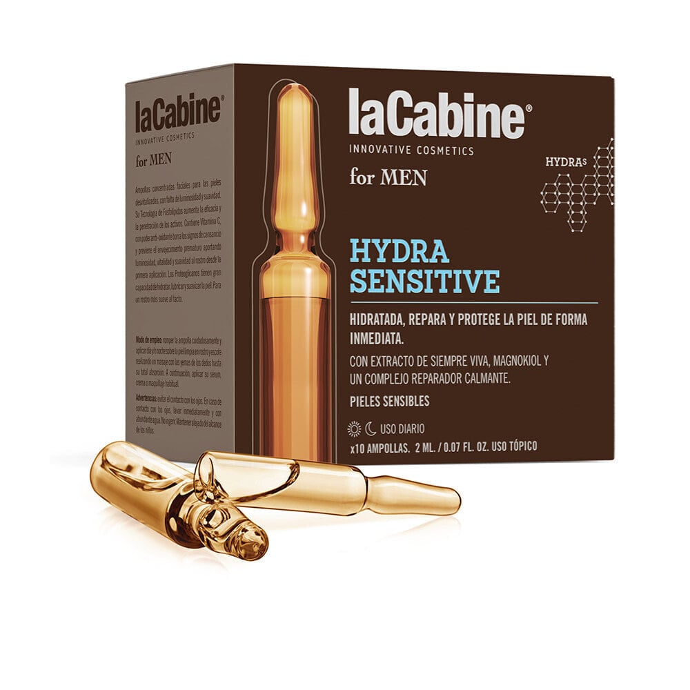 LA CABINE FOR MEN ampollas hydra sensitive 10 x 2 мл