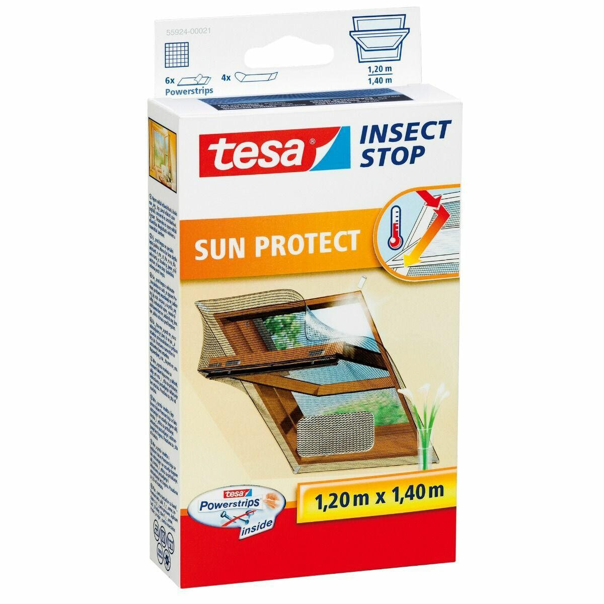 TESA MOSQUITO NET для солнцезащитных очков для крыши 1,2 м x 1,4 м