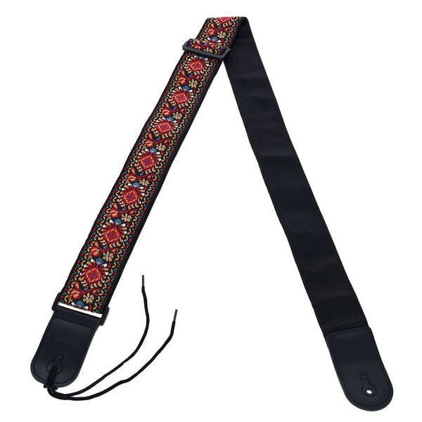 Richter Guitar Strap Ret. Jacqu. Red