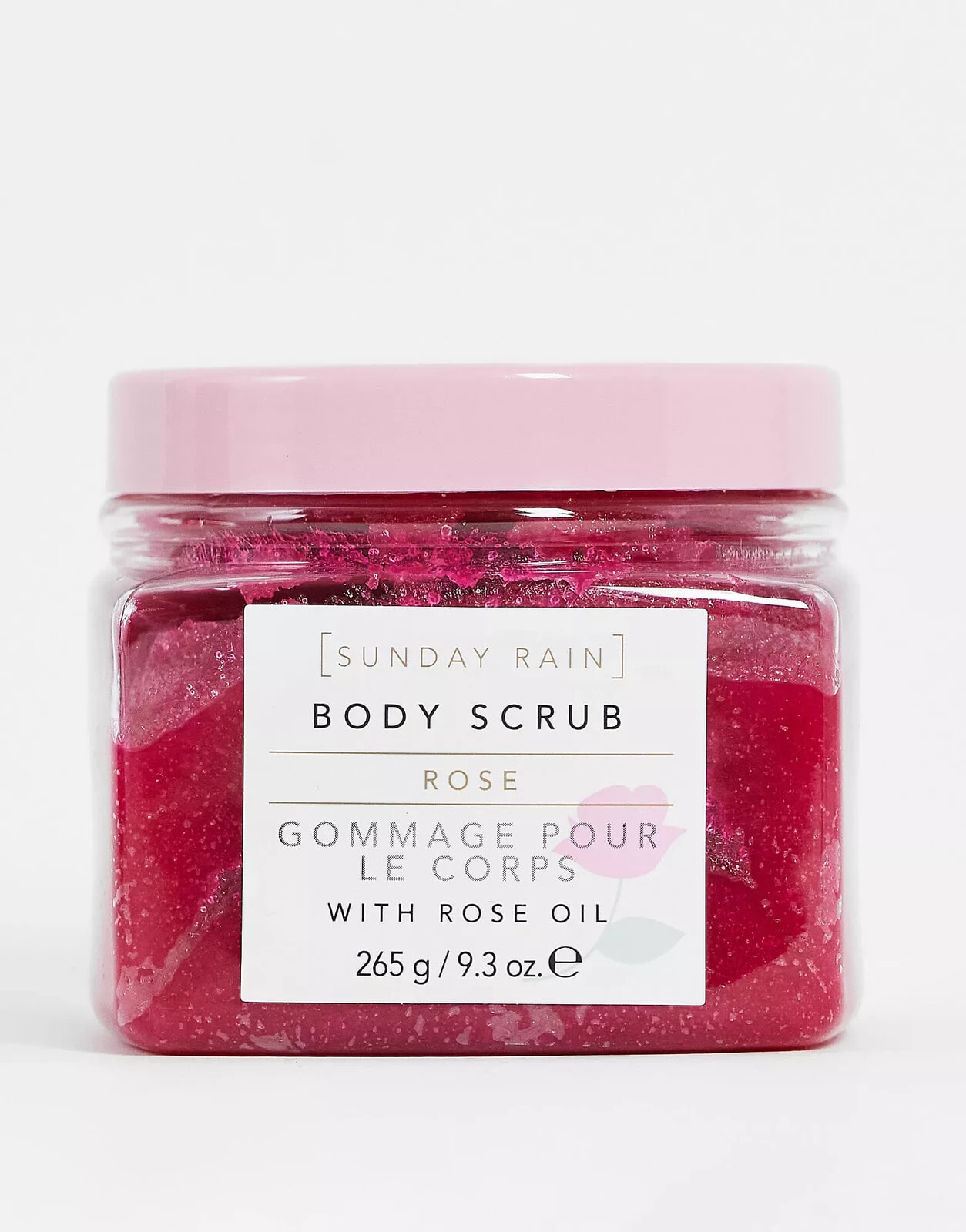 Sunday Rain – Rose Body Scrub – Körperpeeling, 265 g