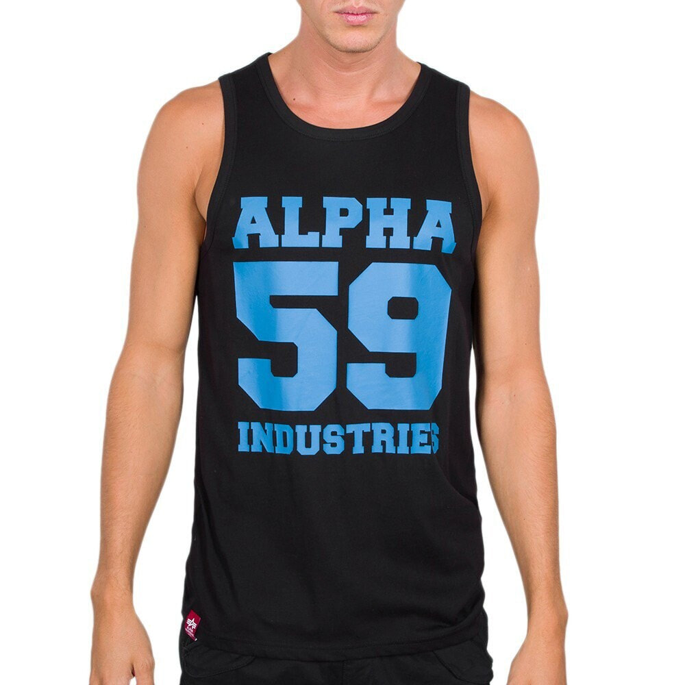 ALPHA INDUSTRIES 59 Neon Print Sleeveless T-Shirt