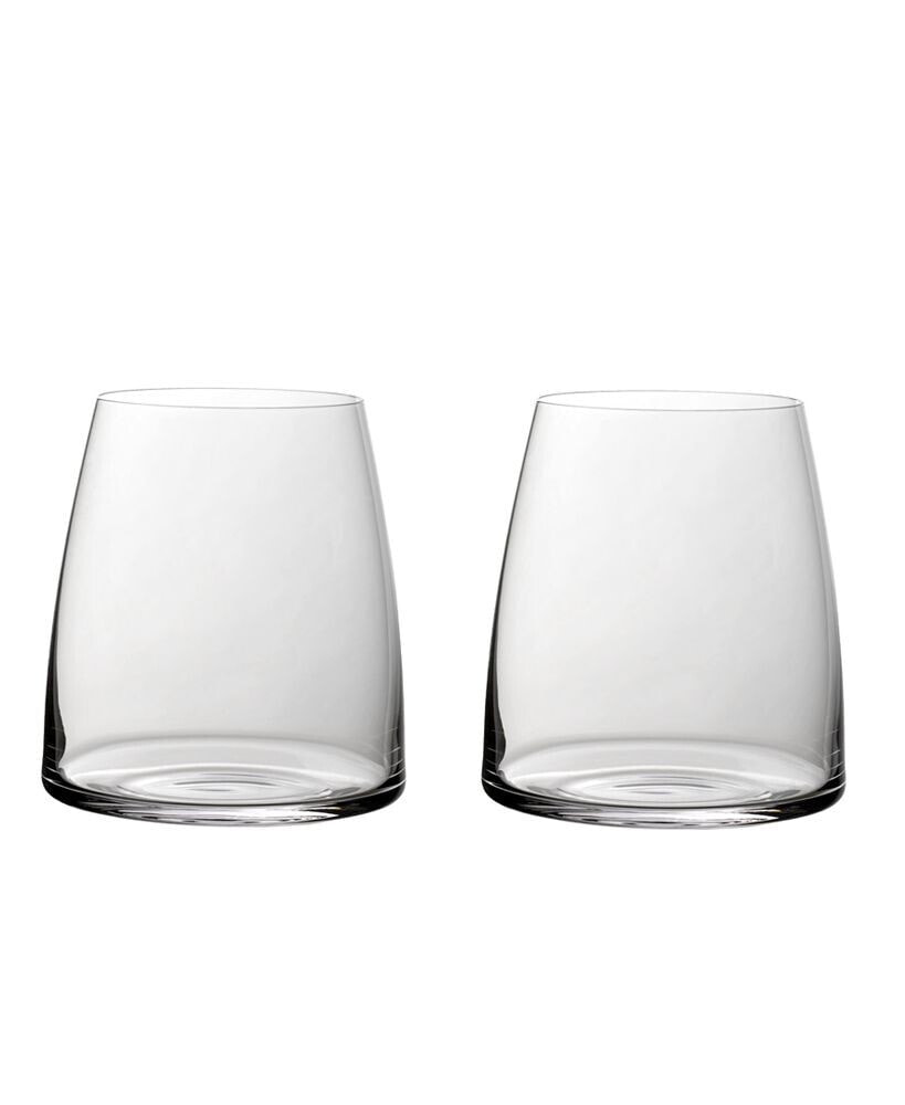 Villeroy & Boch metro Chic Double Old Fashioned Set, 2 Piece