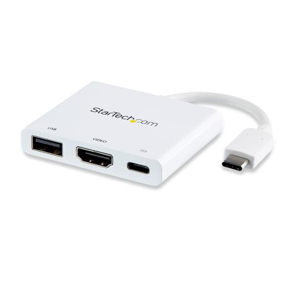 Док-станция для ноутбука Проводная USB 3.2 Gen 1 (3.1 Gen 1) Type-C Белый StarTech.com CDP2HDUACPW