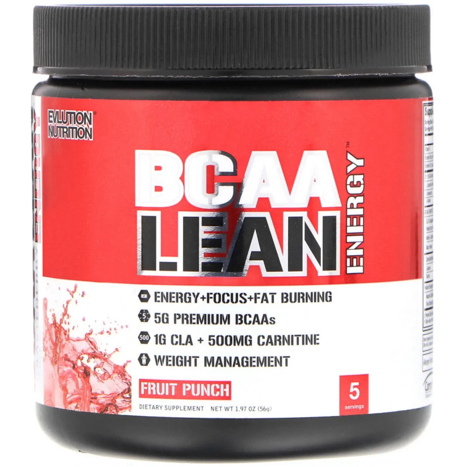 BCAA Lean Energy, Furious Grape, 10.90 oz (309 g)