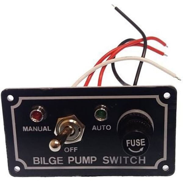 GOLDENSHIP GS20142 Bilge Pump Switch Panel