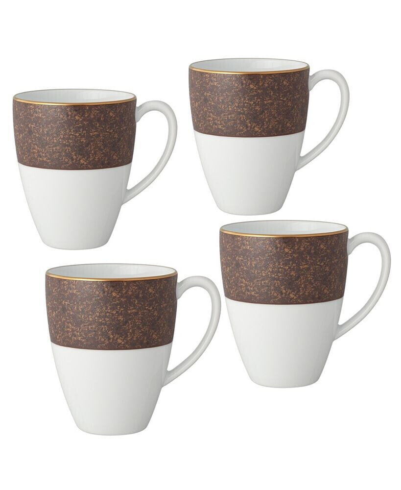 Noritake tozan 4 Piece Mug Set , Service for 4