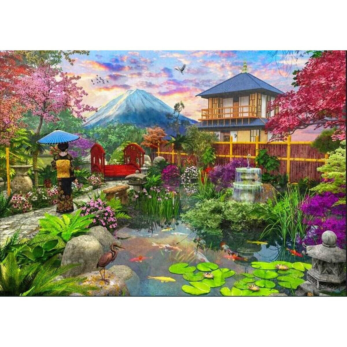 Puzzle Educa Garden Japanese 1500 Pieces