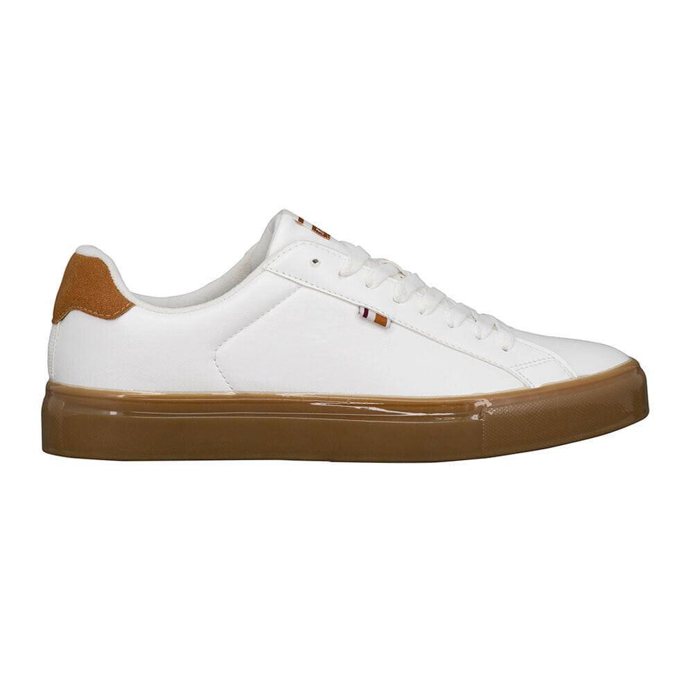 Ben Sherman Crowley Lace Up Mens White Sneakers Casual Shoes BSMCROWV-1626