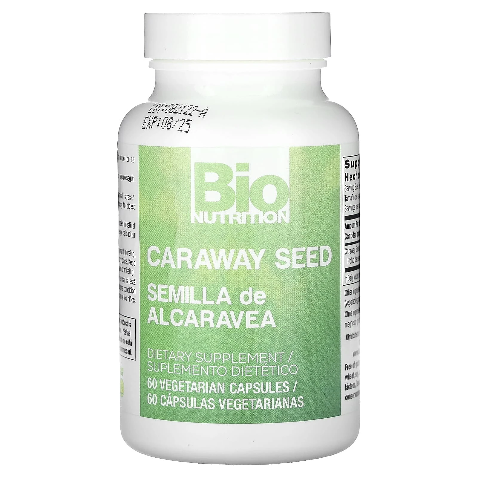 Caraway Seed, 60 Vegetarian Capsules