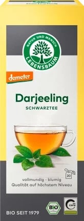 Schwarzer Tee Darjeeling (20 Beutel), 40 g