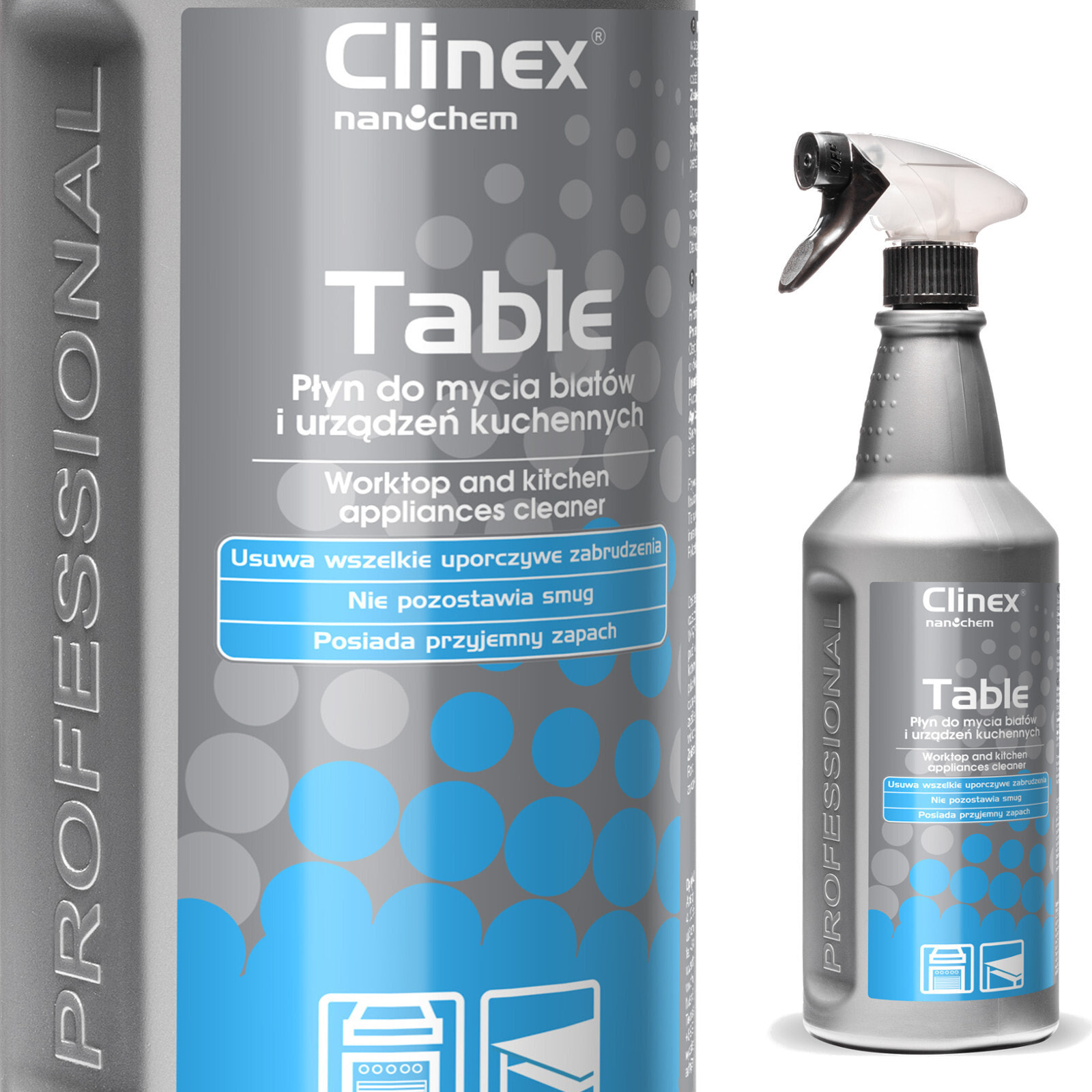 CLINEX Table 1L washing liquid for furniture and kitchen appliances