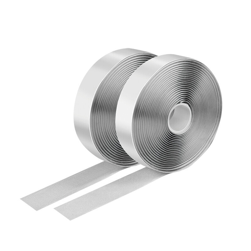 LogiLink Klettband-Set weiß Breite 25 mm Rolle 5m