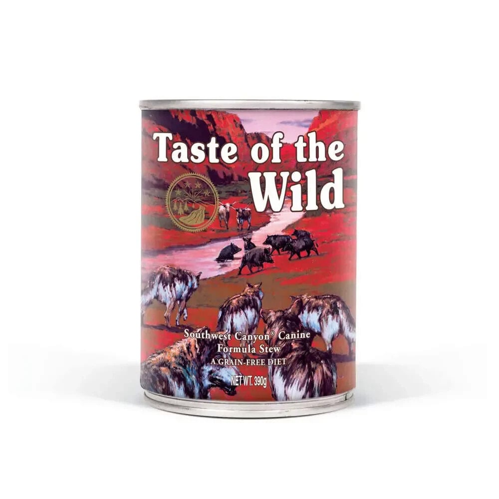 TASTE Adult Southwest Canyon Wild Boar Box 12x390g Dog Food