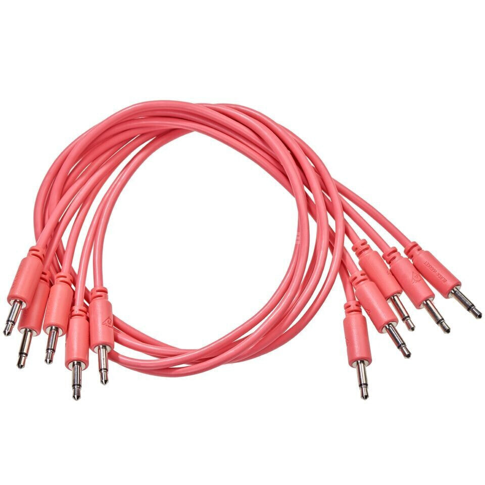 Black Market Modular Patch Cables 90mm Peach (5-Pack)