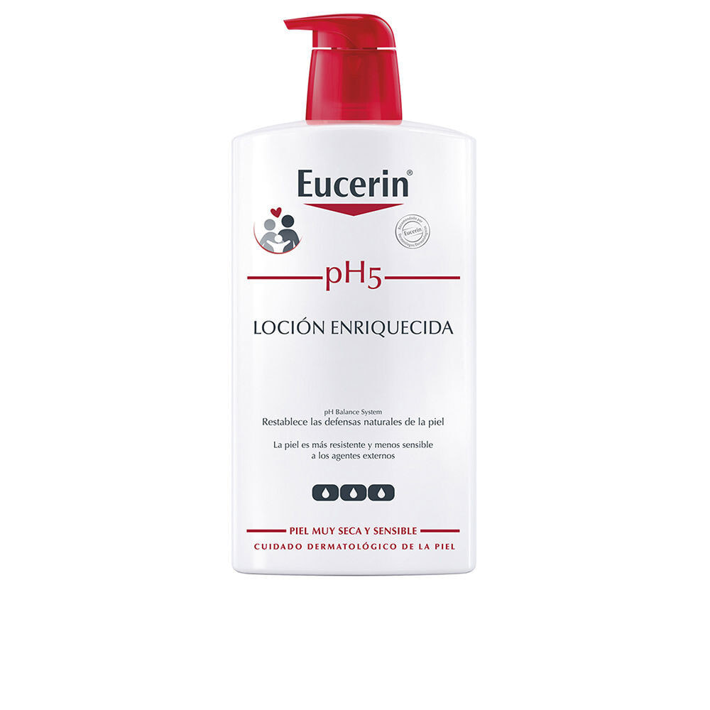 Eucerin pH5 Enriched Lotion Экстраувлажняющий и питательный лосьон для тела для ухода и защиты сухой и чувствительной кожи 100 мл