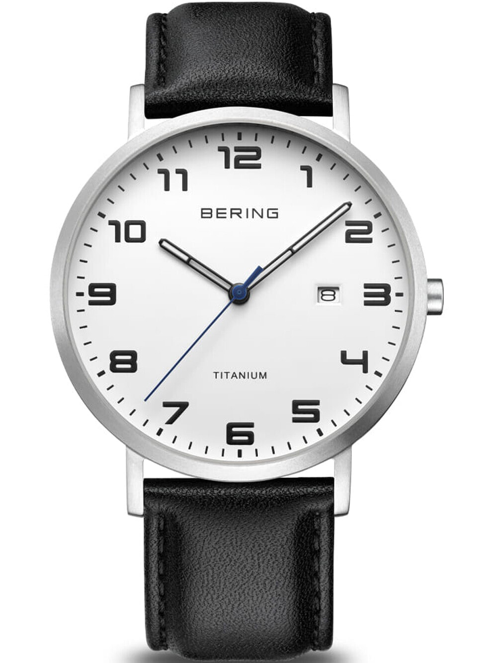 Bering 18640-404 men`s Titanium Mens Watch 40mm 5ATM