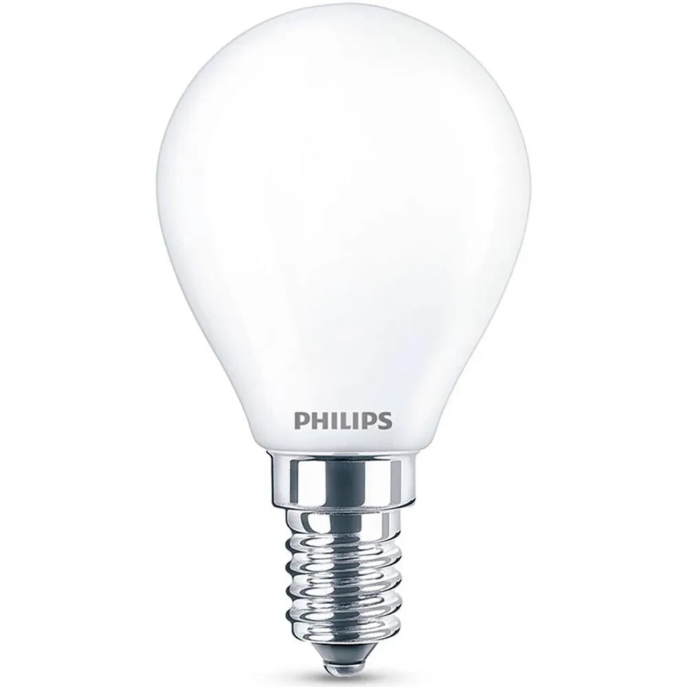 PHILIPS E14 4.3W 470 Lumens 2.700k Spherical LED Bulb