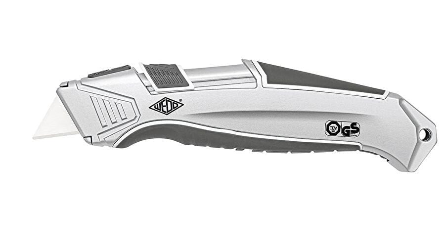 Wedo CERA-Safeline Нож с отломным лезвием Антрацит, Серебристый 79825