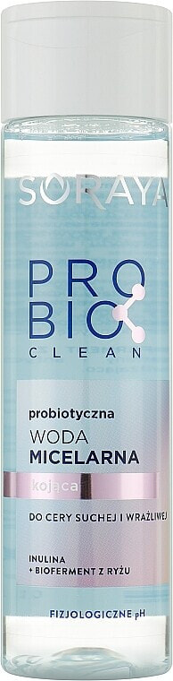 Probiotisches beruhigendes Mizellenwasser für trockene und empfindliche Haut - Soraya Probio Clean Micellar Water