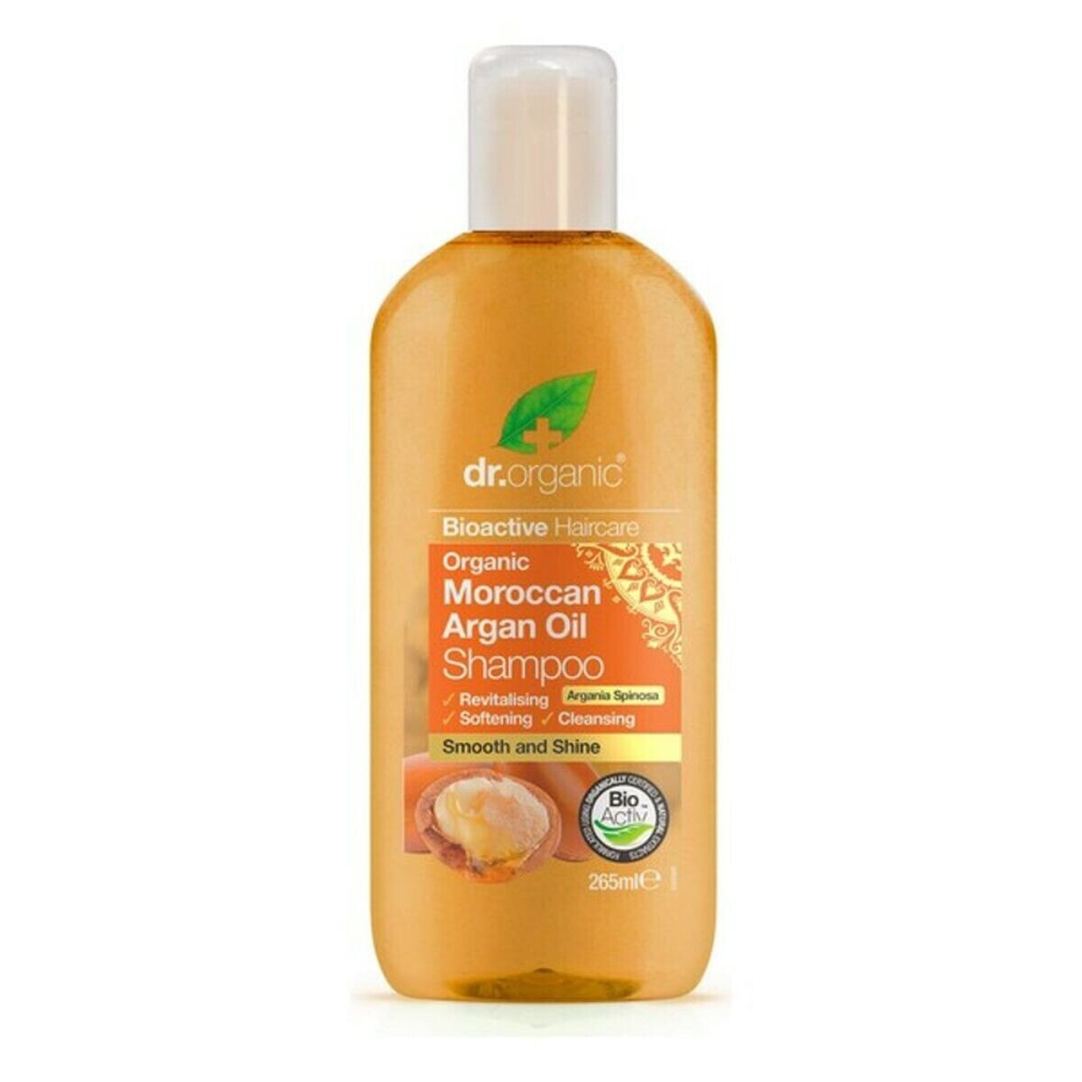 Ревитализирующий шампунь Dr.Organic Argán 265 ml