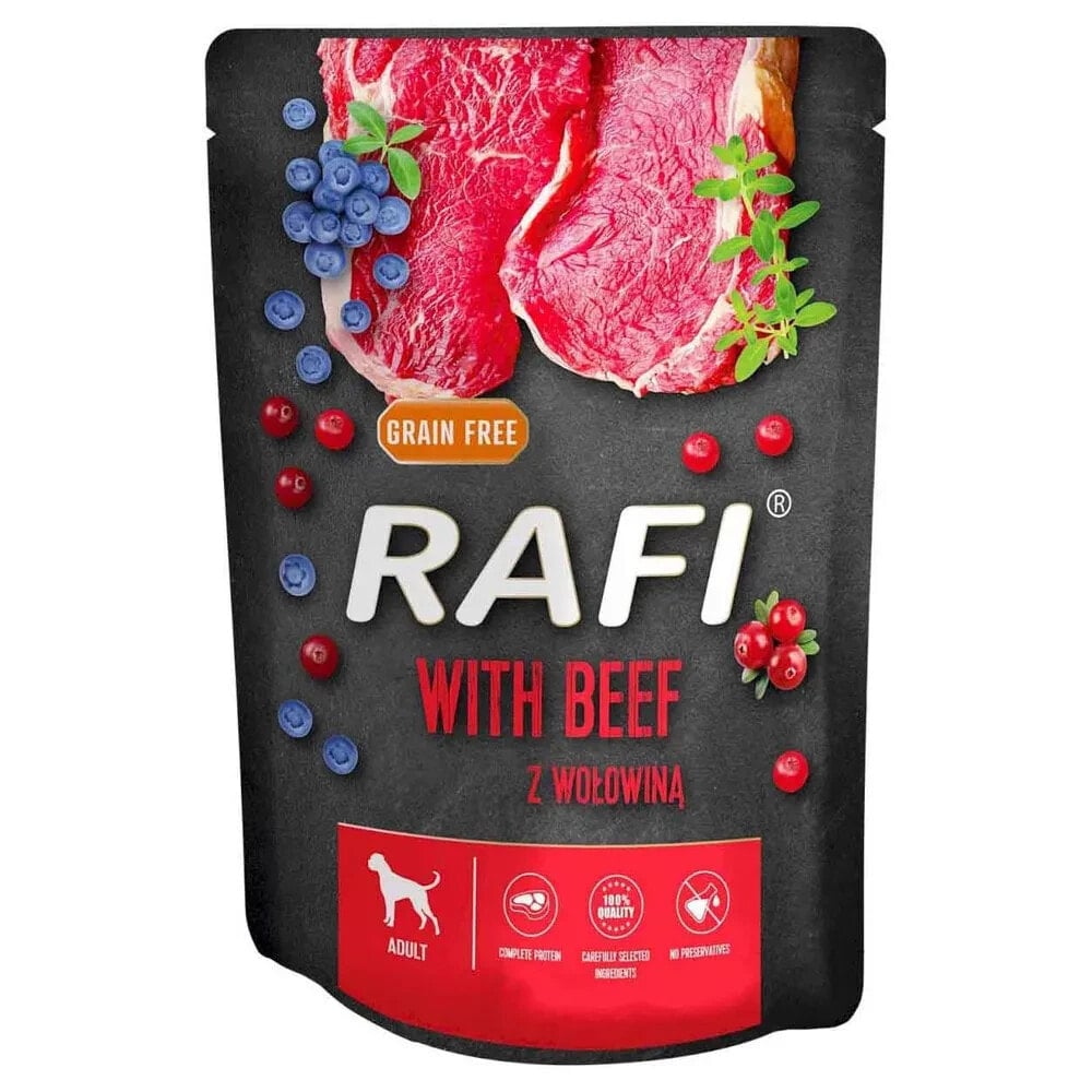 DOLINA NOTECI Rafi With Beef Blueberry And Cranberry 300g Wet Dog Food