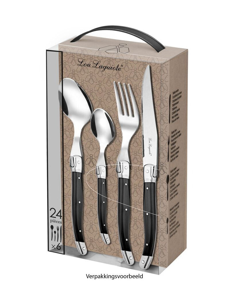 Lou Laguiole tradition 24 Pieces Flatware Set