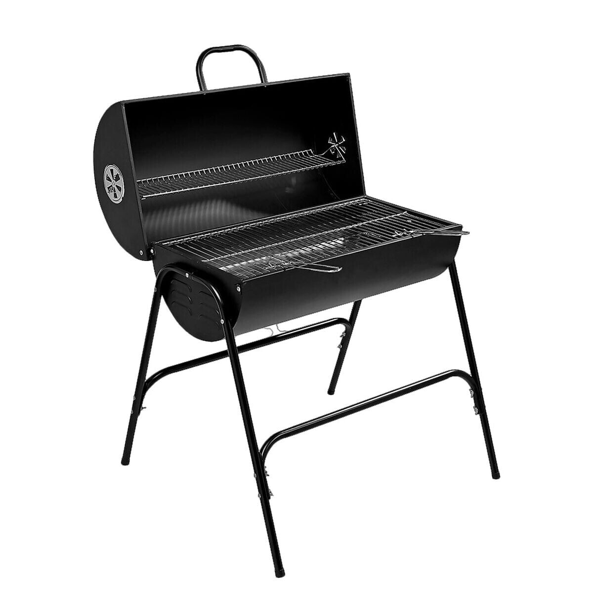 Charcoal Barbecue with Stand EDM Black (79 x 71 x 90 cm)