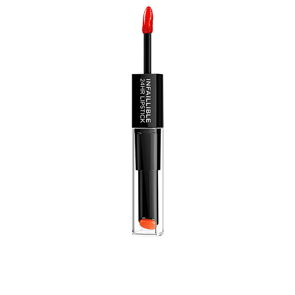 Loreal Paris Infallible Lipstick 24H 506 Red Infallible Стойкая увлажняющая двухэтапная губная помада