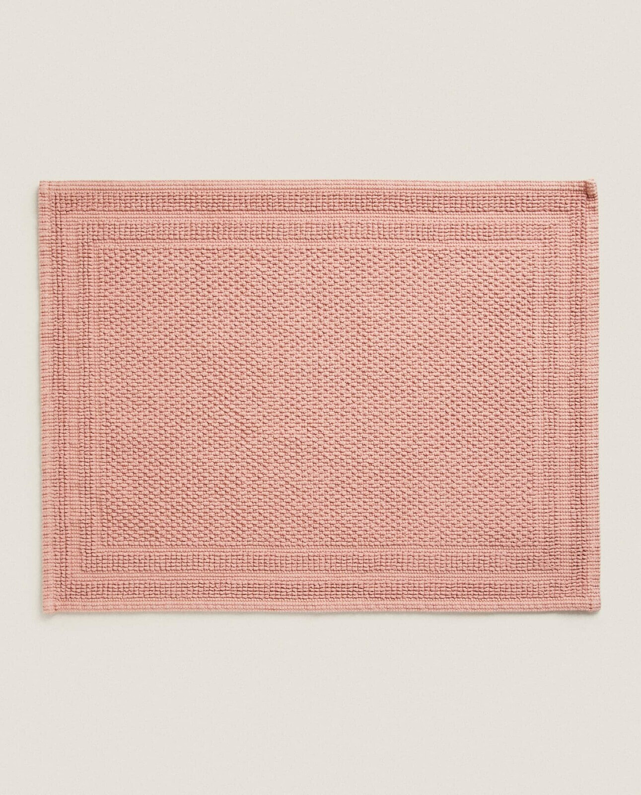 Cotton bath mat