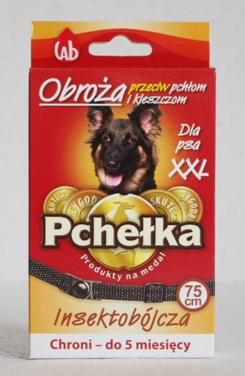 LAB PCHEŁKA OBROŻA DLA PSA 75cm