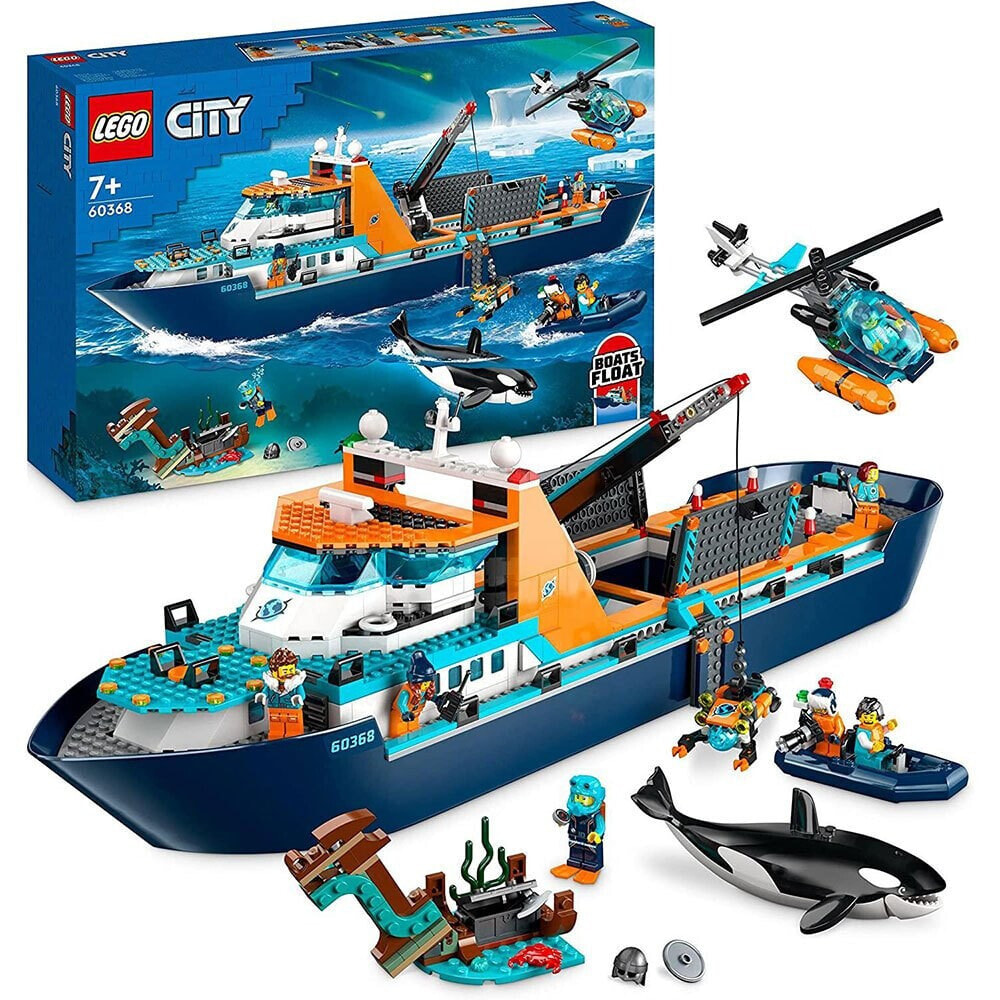 LEGO Arctic Explorers: Boat Construction Game