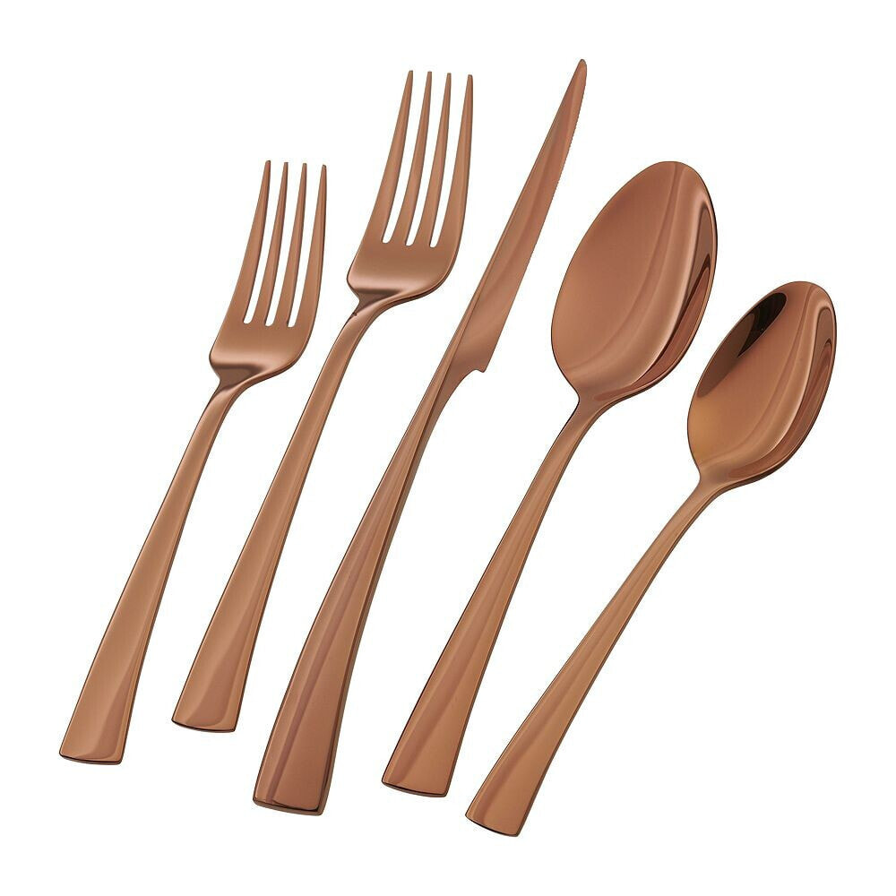 J.A. Henckels zwilling Bellasera Rose Gold 20-pc 18/10 Stainless Steel Flatware Set, Service for 4