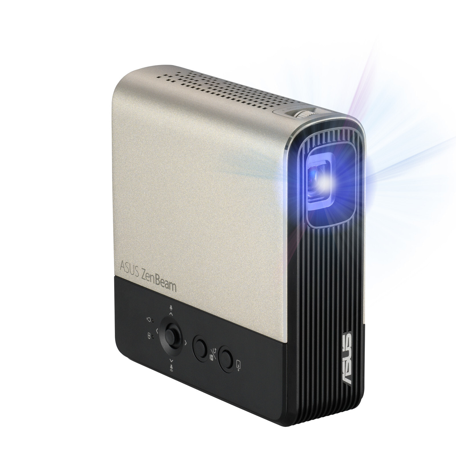 ASUS ZenBeam E2 мультимедиа-проектор Стандартный проектор 300 лм DLP WVGA (854x480) Черный, Золото 90LJ00H3-B01170
