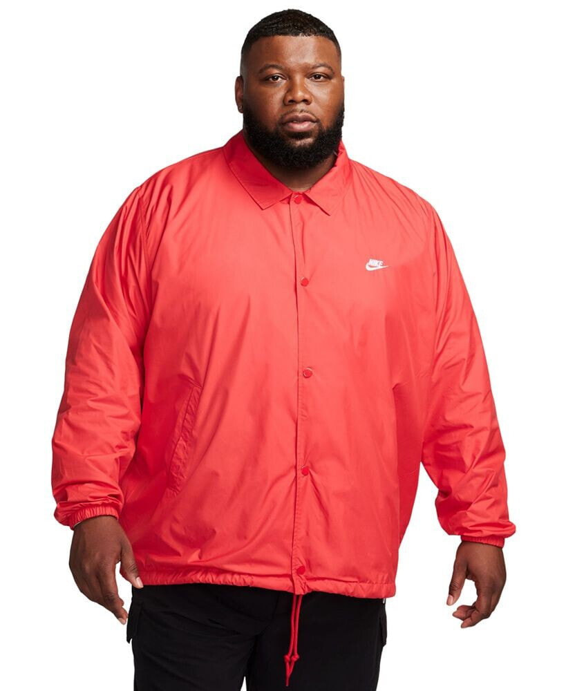 Nike men's Relaxed Fit Club Coaches' Jacket